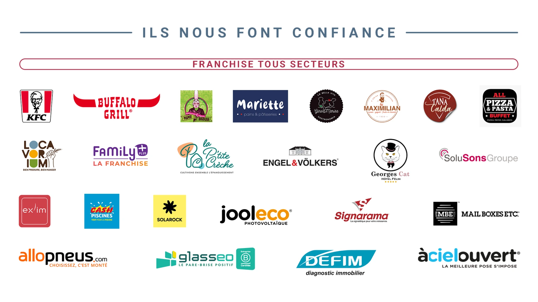 Ils nous font confiance